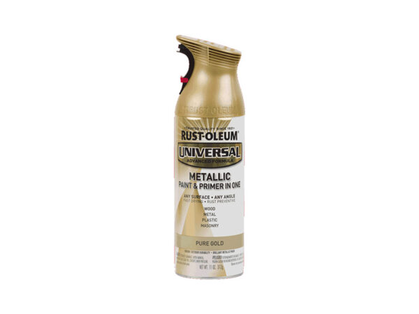 RUST-OLEUM® UNIVERSAL® Metallic Spray Paint – Gilded Brass