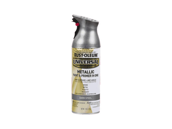 RUST-OLEUM® UNIVERSAL® Metallic Spray Paint – Satin Nickel