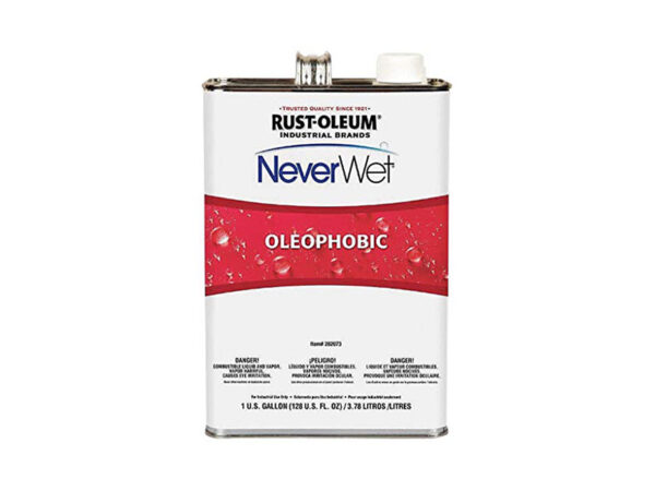 RUST-OLEUM® NeverWet® Oleophobic Oil Repelling Treatment – Top Coat (1 Gal.)