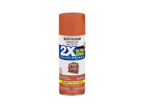 RUST-OLEUM® 2X Ultra Cover Satin Spray – Satin Cinnamon (12 oz. Spray)