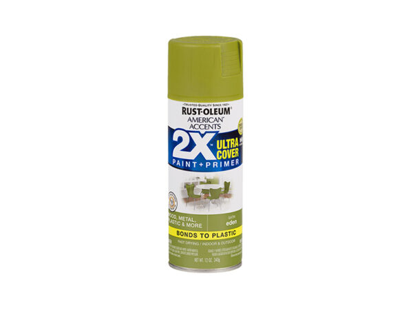 RUST-OLEUM® 2X Ultra Cover Satin Spray – Satin Eden (12 oz. Spray)