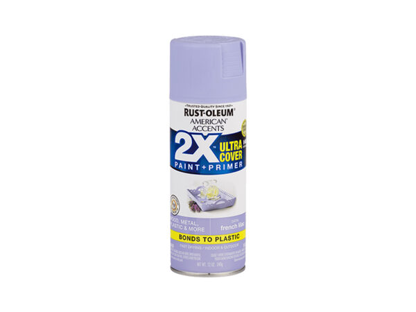 RUST-OLEUM® 2X Ultra Cover Satin Spray -Satin French Lilac (12 oz. Spray)