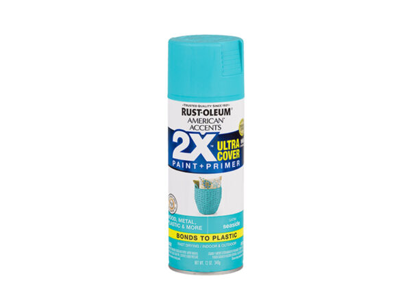 RUST-OLEUM® 2X Ultra Cover Satin Spray –  Satin Seaside  (12 oz. Spray)