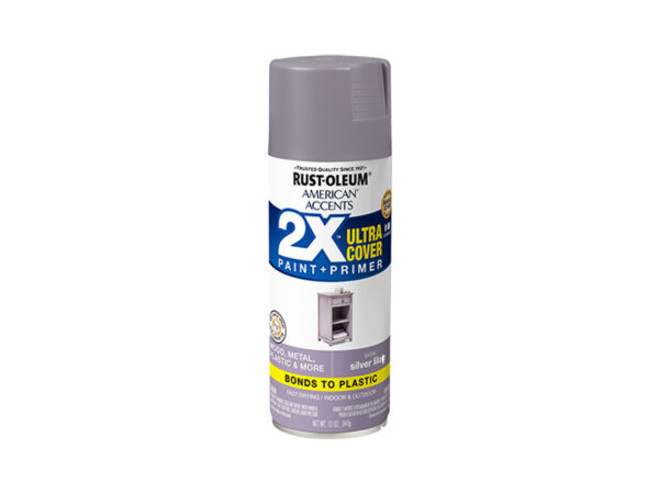 RUST-OLEUM® 2X Ultra Cover Satin Spray – Satin Silver Lilac (12 oz. Spray)