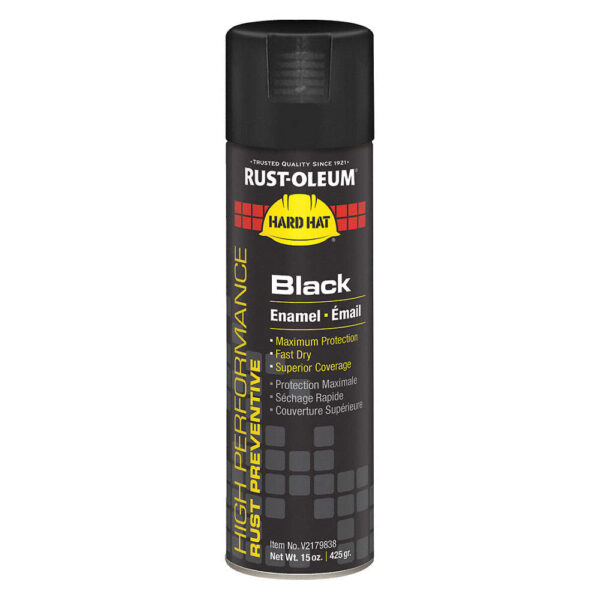 V2100 System Enamel Spray Paint – Flat Black