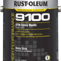 RUST-OLEUM HIGH PERFORMANCE V9100 System Low VOC DTM Epoxy Mastic - Navy Gray 1gal