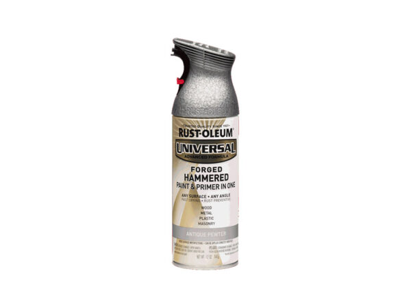RUST-OLEUM® UNIVERSAL® Forged Hammered Antique Pewter Spray Paint