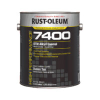 RUST-OLEUM HIGH PERFORMANCE 7400 System DTM Alkyd Enamel (450 VOC) 1Gal Dunes Tan