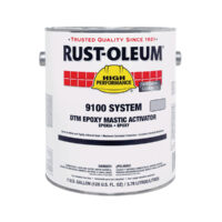RUST-OLEUM HIGH PERFORMANCE 9100 System DTM Epoxy Mastic Silver Gray 1gal