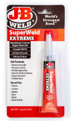 JB WELD SUPER WELD EXTREME GLUE - 15G