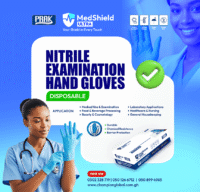 Nitrile Examination Hand Gloves