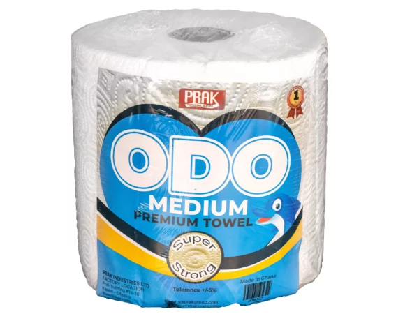 Prak ODO Medium Premium Paper Towel – 6 Rolls