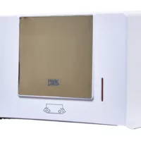PRAK Classic Mini hand towel dispenser - white & chrome