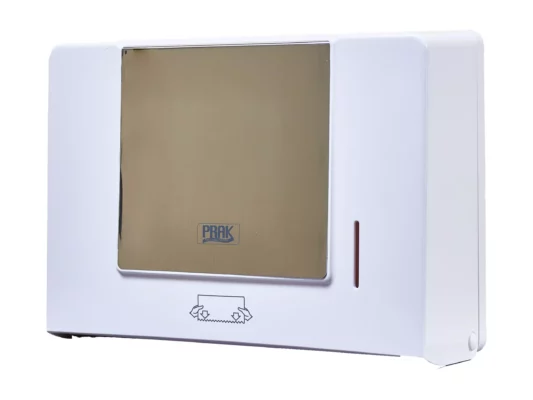 PRAK Classic Mini hand towel dispenser - white & chrome