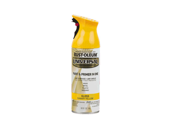 RUST-OLEUM® UNIVERSAL® Gloss Canary Yellow 12 oz. Spray