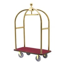Hotel luggage Trolley - Gold Finish