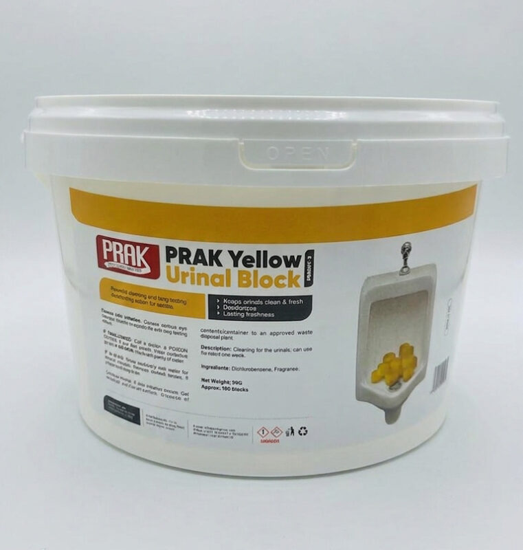 PRAK Yellow Urinal Block