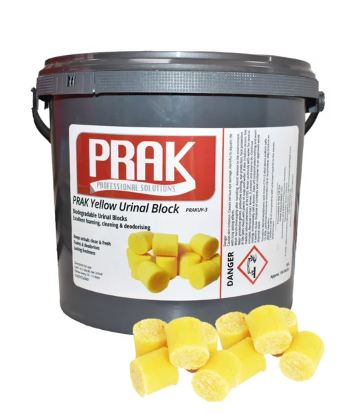 Yellow Urinal BLock