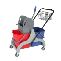 Down Press Double Ringer Bucket with Basket 46L