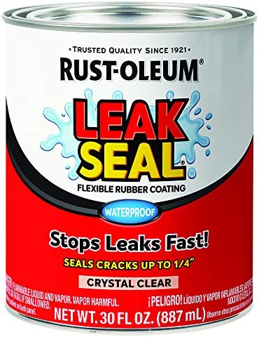 RUST-OLEUM® LeakSeal® Brush – Crystal Clear (30 oz)