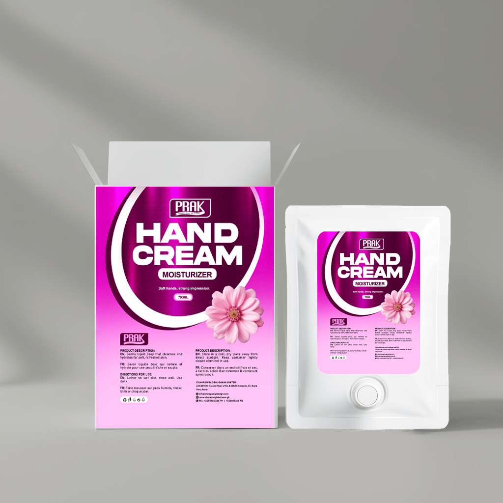 sachet-mockup PRAK Hand Cream Moisturizer - Image 1